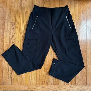Athleta Black Trekkie Cargo Joggers - Like New - Size 8